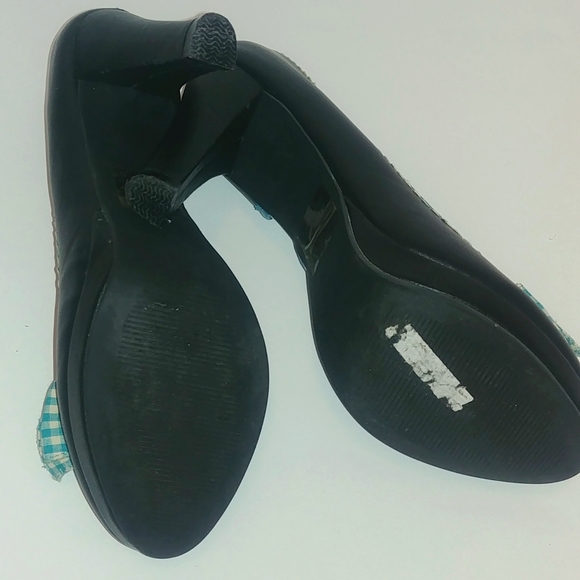 Tuk Ladies 4"Heels W Polka Dots N Bow - Picture 10 of 17